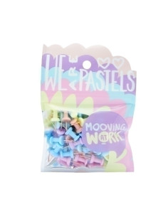 AGUJA SEÑALIZADORA PUSH-PIN MOOVING PASTEL BLISTER de 50