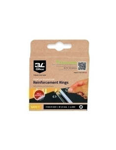 ARANDELA ADHESIVA 3L 13Ø TRANSPARENTES PACK DE 250