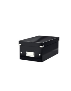 ARCHIVADOR CAJA PARA DVD S LEITZ CLICK&STORE 206x147x352 NEGRO