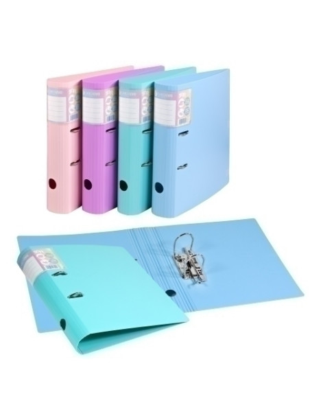 ARCHIVADOR palanca CARCHIVO SOFT PP FOAM RADO A4 65mm SURTIDO 5 col
