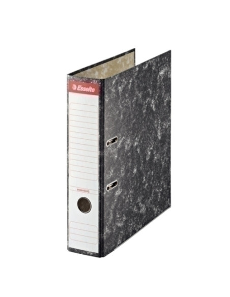 ARCHIVADOR palanca ESSELTE CARTON JASPEADO con RADO A4 75mm
