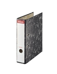 ARCHIVADOR palanca ESSELTE CARTON JASPEADO con RADO F 75mm
