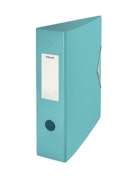 ARCHIVADOR palanca ESSELTE COLOUR BREEZE POLYFOAM FORRADO con RADO A4 75mm AZUL