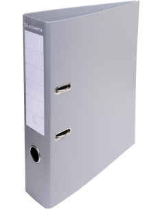 ARCHIVADOR palanca EXACOMPTA PREM TOUCH FORRADO PVC RADO A4 70mm GRIS