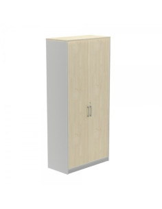 ARMARIO ROCADA CON PUERTAS 195x90x45 ESTRUCTURA ALUMINIO PUERTAS Y TAPA HAYA