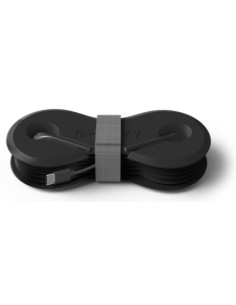 AURICULARES GROOVY DE BOTON CON CONECTOR USB-C MICROFONO INTEGRADO NEGRO