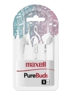 AURICULARES MAXELL DE BOTON BLANCO M671