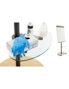 BANDEJA DE CRISTAL TEMPLADO 8 mm PARA PIZARRA MOVIL ROCADA NAT0616