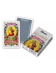 BARAJA ESPAÑOLA PLASTICO 50 CARTAS 2100