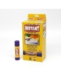 BARRA de PEGAMENTO INSTANT EDUCA COLOR 20g MEDIANA