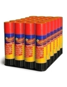 BARRA de PEGAMENTO SUPERTITE 21g BANDEJA de 24