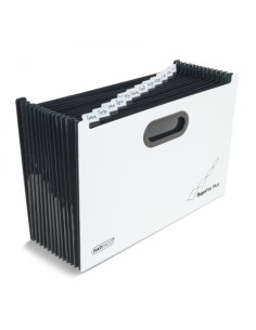 BASTIDOR CARPETAS COLGANTES RAPESCO SUPAFILE A4 13 POCKET 1300 hojas BLANCONEGRO