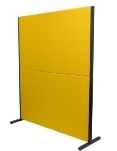 BIOMBO PIQUERAS Y CRESPO VALDEGANGA DESMONTABLE TAPIZADO BALI AMARILLO