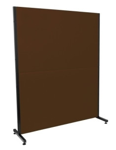 BIOMBO PIQUERAS Y CRESPO VALDEGANGA DESMONTABLE TAPIZADO BALI MARRON OSCURO