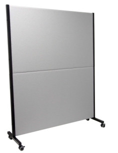 BIOMBO PIQUERAS Y CRESPO VALDEGANGA DESMONTABLE TAPIZADO RUEDAS CON FRENO BALI GRIS