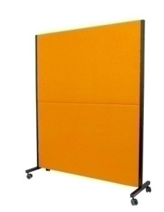 BIOMBO PIQUERAS Y CRESPO VALDEGANGA DESMONTABLE TAPIZADO RUEDAS CON FRENO BALI NARANJA