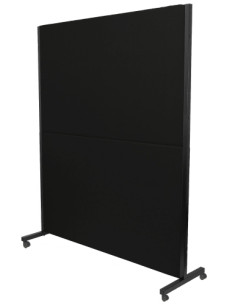 BIOMBO PIQUERAS Y CRESPO VALDEGANGA DESMONTABLE TAPIZADO RUEDAS CON FRENO BALI NEGRO