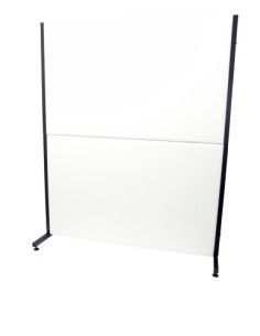 BIOMBO PIQUERAS Y CRESPO VALDEGANGA DESMONTABLE TAPIZADO SIMILPIEL BLANCO