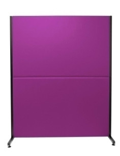BIOMBO PIQUERAS Y CRESPO VALDEGANGA DESMONTABLE TAPIZADO SIMILPIEL LILA