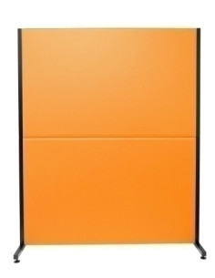 BIOMBO PIQUERAS Y CRESPO VALDEGANGA DESMONTABLE TAPIZADO SIMILPIEL NARANJA