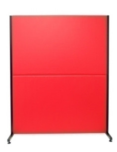 BIOMBO PIQUERAS Y CRESPO VALDEGANGA DESMONTABLE TAPIZADO SIMILPIEL ROJO
