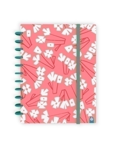 BLOC CARCHIVO INGENIOX LIMITED EDITION 2 tapa PP A4 100h 100g HORIZONTAL ROSA