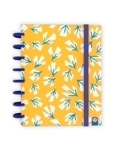 BLOC CARCHIVO INGENIOX LIMITED EDITION 2 tapa PP A5 100h 100g HORIZONTAL AMARILLO