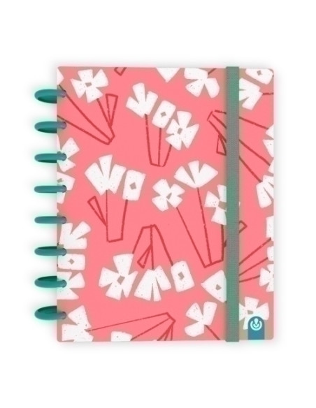 BLOC CARCHIVO INGENIOX LIMITED EDITION 2 tapa PP A5 100h 100g HORIZONTAL ROSA