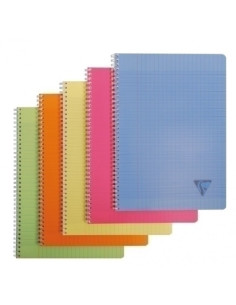 BLOC CLAIREFONTAINE MIMESYS POLIPROPILENO NEON MICROPERFORADO A4 120h 5x5 90g