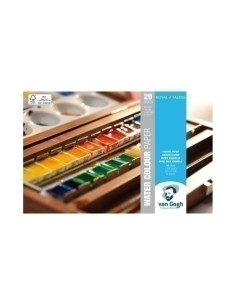 BLOC DE DIBUJO VAN GOGH ACUARELA ENCOLADO GRANO FINO 135x210 mm 200g  20h