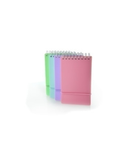 BLOC DE NOTAS OFFICE BOX A7 BLUSH 4 COLORES SURTIDOS EXPOSITOR de 20