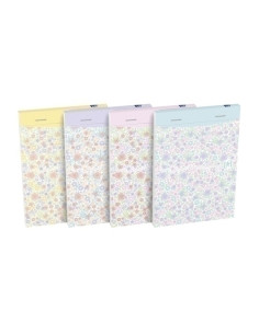 BLOC DE NOTAS OXFORD FLORAL A6 80h HORIZONTAL COLSUR4