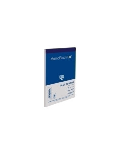 BLOC DE NOTAS UNIPAPEL MEMOBLOC A6 80h 60g LISO