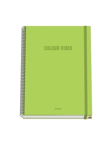 BLOC DOHE COLOUR VIBES microtapa EXTRA A4 100h 90gr CUADRIC5x5 LIMA