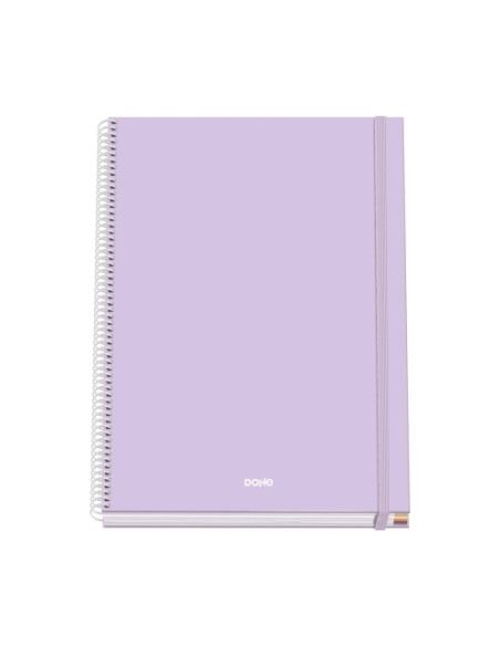 BLOC DOHE SERENITY microtapa EXTRA A4 100h 90gr CUADRIC5x5 MORADO