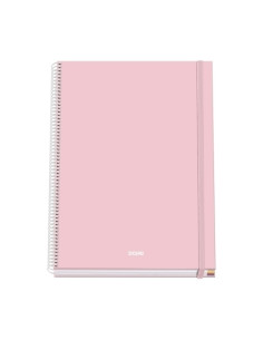 BLOC DOHE SERENITY microtapa EXTRA A4 100h 90gr CUADRIC5x5 ROSA