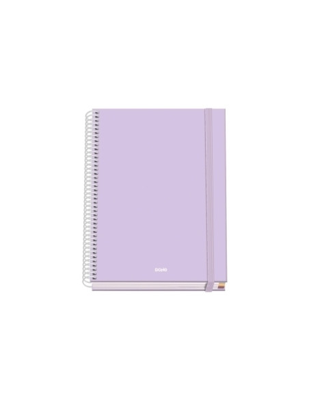 BLOC DOHE SERENITY microtapa EXTRA A5 100h 90gr CUADRIC5x5 MORADO