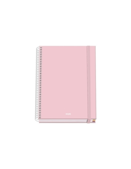 BLOC DOHE SERENITY microtapa EXTRA A5 100h 90gr CUADRIC5x5 ROSA