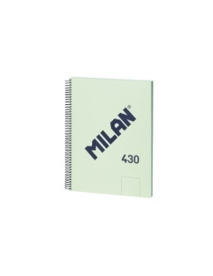 BLOC MILAN 430 serie 1918 tapa EXTRA A4 80h LISO 95g VERDE