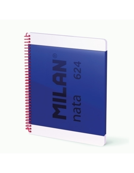 BLOC MILAN NATA 624 since 1918 tapa EXTRA A4 80h HORIZONTAL 95g AZUL