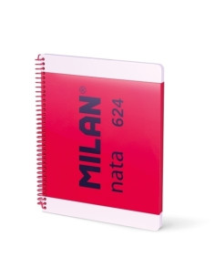 BLOC MILAN NATA 624 since 1918 tapa EXTRA A4 80h HORIZONTAL 95g ROSA