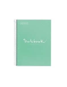 BLOC MIQUELRIUS EMOTIONS NOTEBOOK 1 microtapa EXTRA A4 80h 90g DOTS MENTA