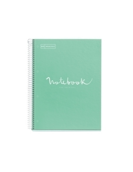 BLOC MIQUELRIUS EMOTIONS NOTEBOOK 1 microtapa EXTRA A4 80h 90g DOTS MENTA