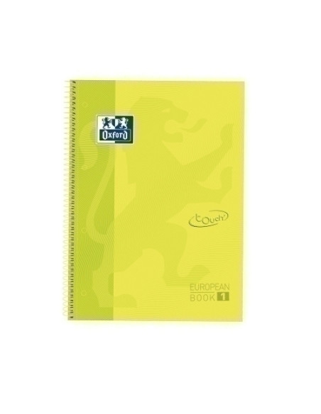 BLOC OXFORD TOUCH EUBOOK 1 microtapa EXTRA A4 80h HORIZ 90g  LIMA