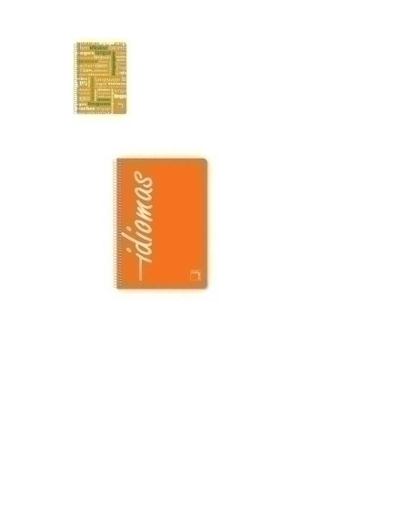 BLOC PACSA ASIGNATURAS tapa PP 4 80h CUADRIC4x4 90g IDIOMAS