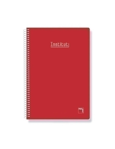 BLOC PACSA XTRA tapa EXTRA 4 80h CUADRIC4x4 60g ROJO