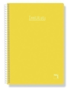 BLOC PACSA XTRA tapa EXTRA F 80h CUADRIC4x4 60g AMARILLO