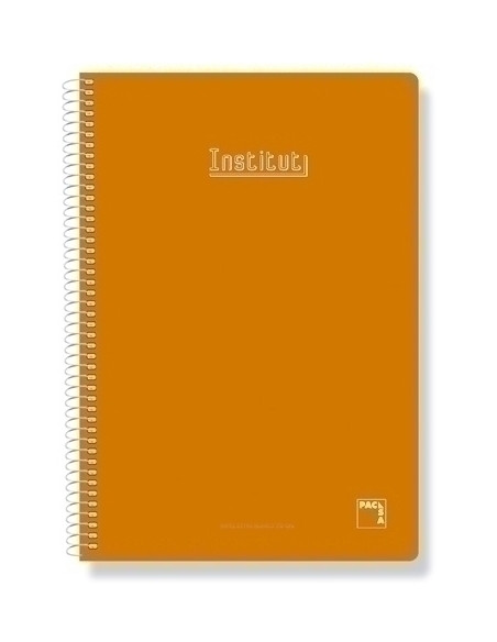 BLOC PACSA XTRA tapa EXTRA F 80h CUADRIC4x4 60g NARANJA