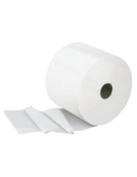 BOBINA DE PAPEL INDUSTRIAL CLEVERDAMACEL 2 CAPAS 400 METROS