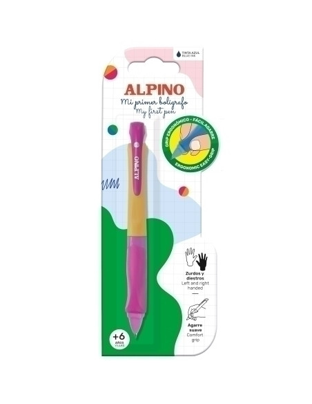 BOLIGRAFO ALPINO FIRST GEL 1 mm  BLISTER de 1